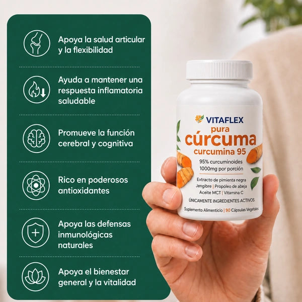 Muévete con más comodidad con cúrcuma y curcumina